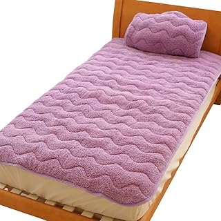 発熱 吸湿 もこもこ Heat.F 敷きパッド/シングル(100×200cm) ボア 敷きパッド あったか あたたか 暖かい 寝室 洗える ベッド シンプル インテリア 敷き布団カバー