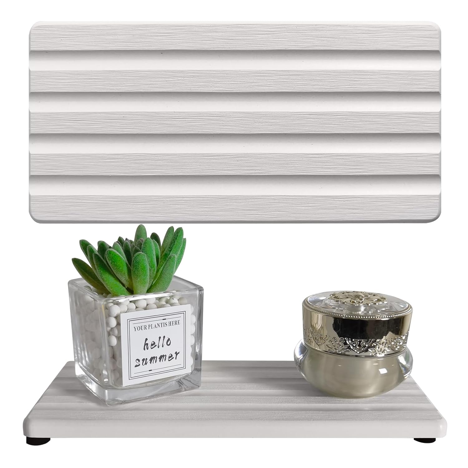 2 PCS Water Absorbing Stone Trays for Bathroom Sink Kitchen Counter Fast-Drying Diatomite Sink Caddy Vanity Tray Hand