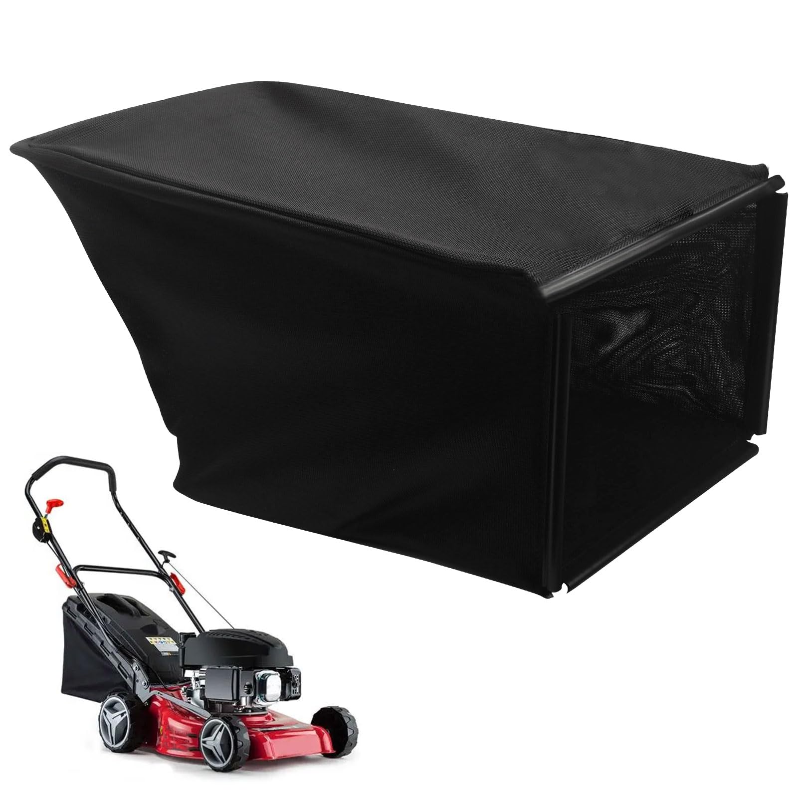 Braveboy 119-0325 - Bolsa de recogida de césped, compatible con cortacésped Toro (solo bolsa de pajita, no incluye soportes)