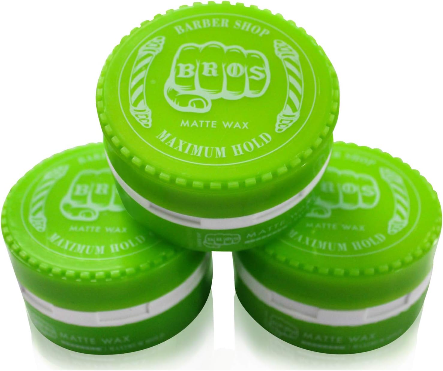 BROS Professional Hair Wax for Hairdressers, 3 Pieces, Set of 3, Matte BROS Professional Hair Wax for Hairdressers, 3 Pieces, Set of 3, Matte