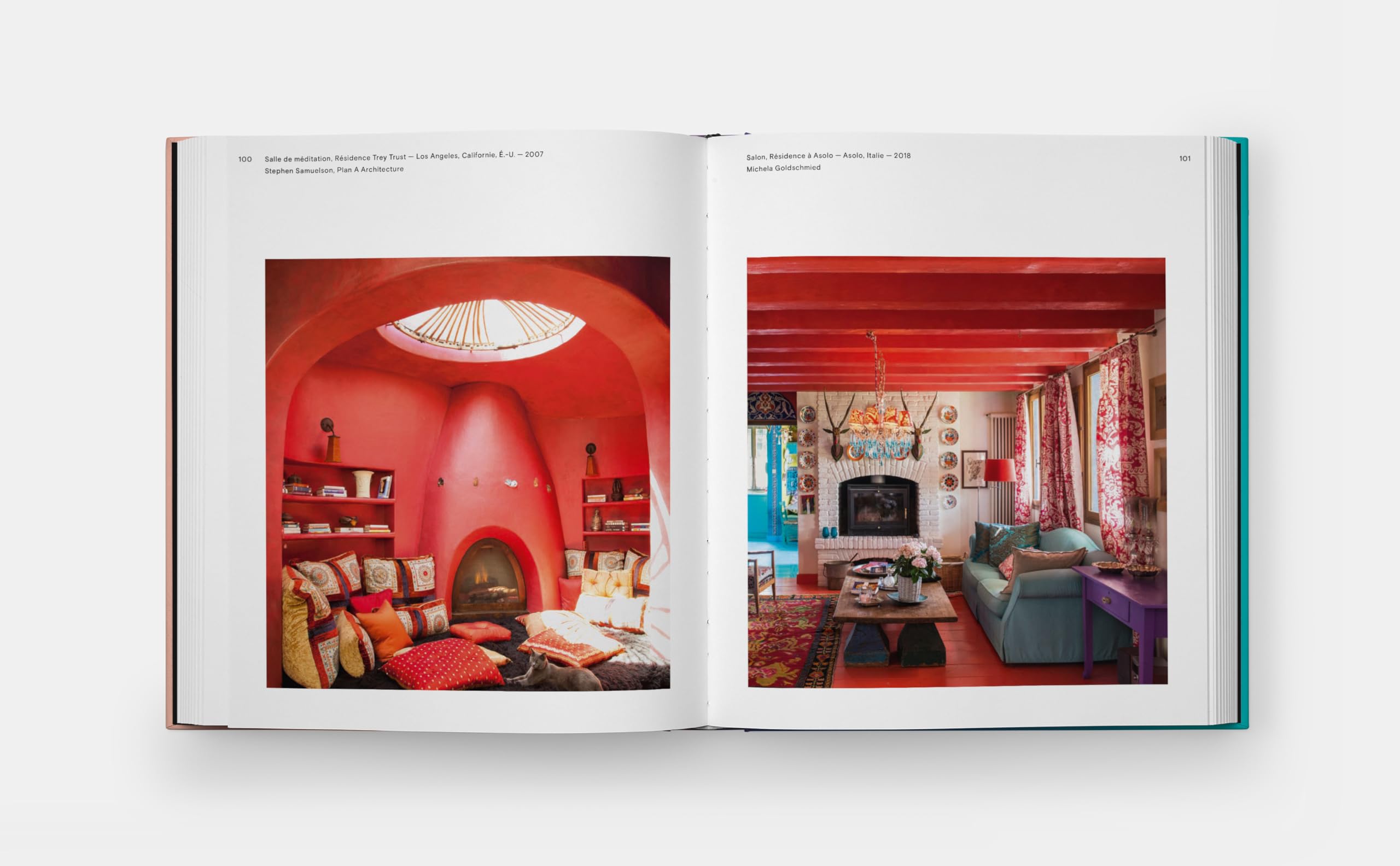 Intérieurs en couleur: La couleur dans l'architecture intérieure contemporaine