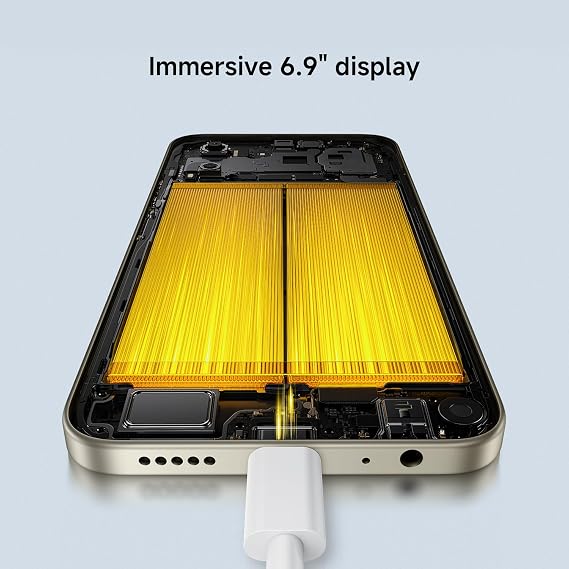 XIAOMI POCO C81 Pro Smartphone 4+256GB Gold 6.9 Display