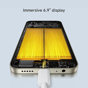 XIAOMI POCO C81 Pro Smartphone 4+256GB Gold 6.9 Display
