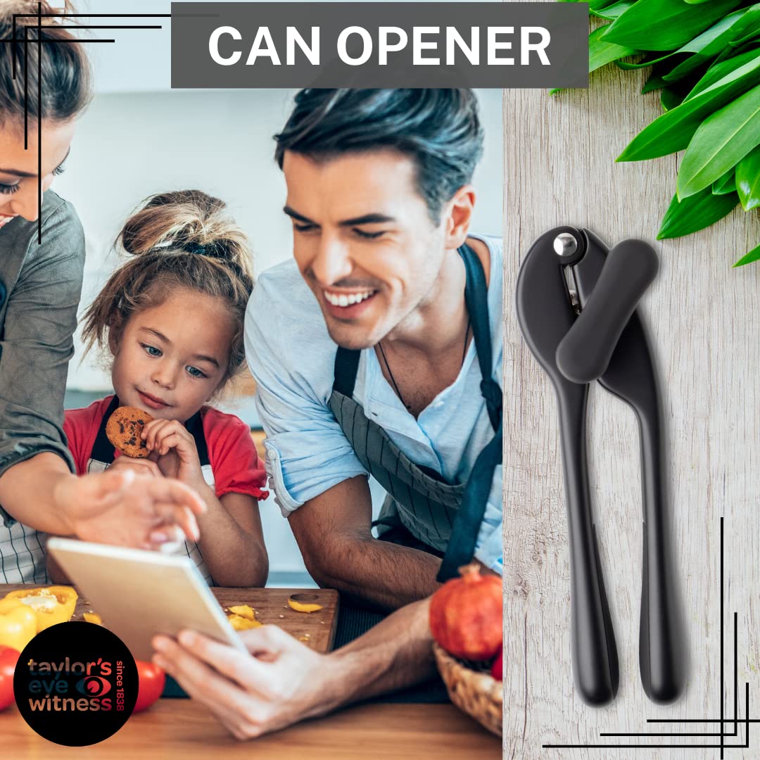 Premium 2-in-1 Manual Can Opener, Taylors Eye Witness, Easy to Use Tin Opener - Image 2