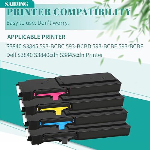 Miniatura 433 de SAIDING Cartuchos de tinta remanufacturados 712 712XL de repuesto para impresora de trazador DesignJet T230 T210 T650 T630 Studio (paquete de 4) 4-1