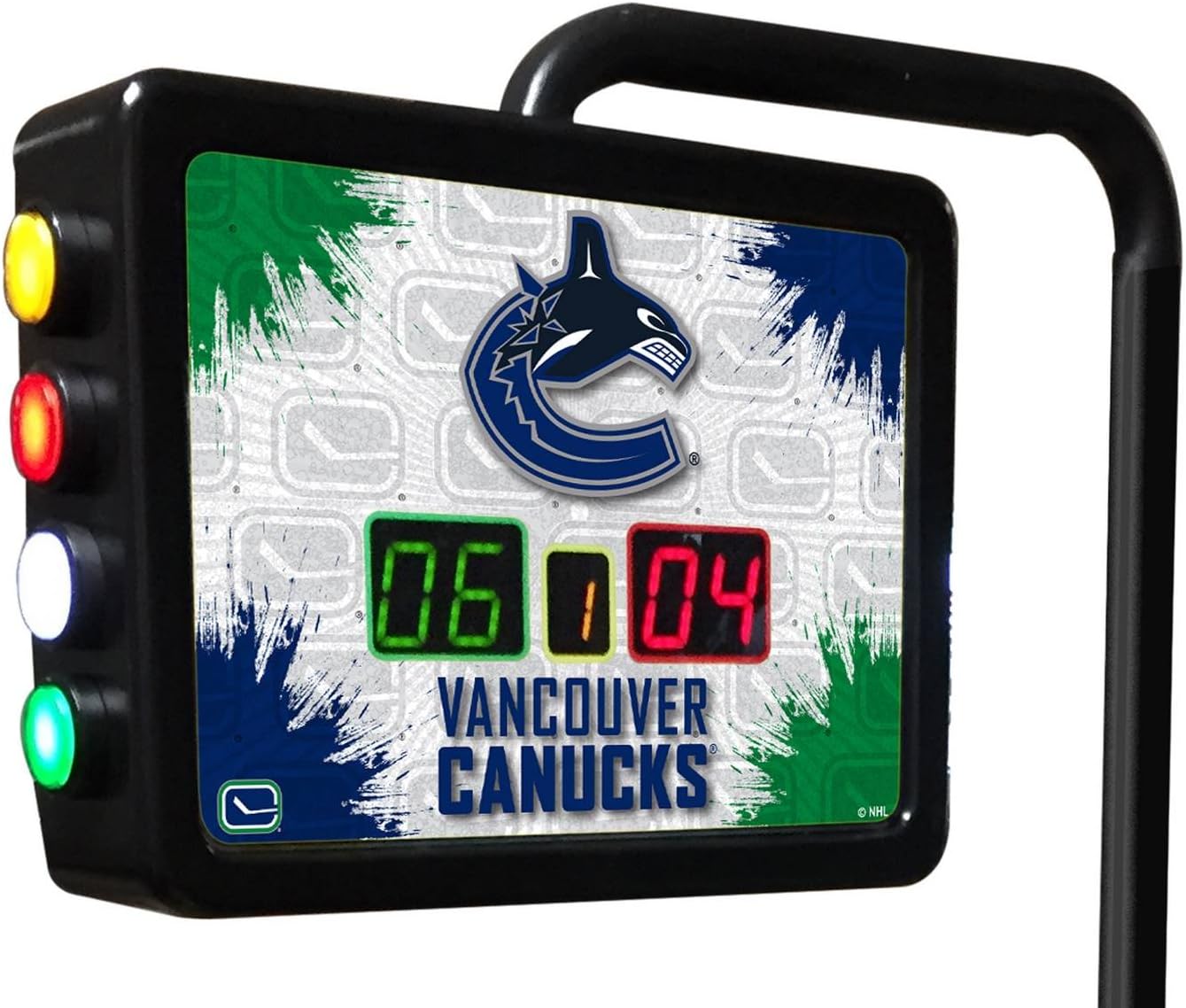 Holland Bar Stool Co. Vancouver Canucks Electronic Shuffleboard Scoring Unit - Officially Licensed