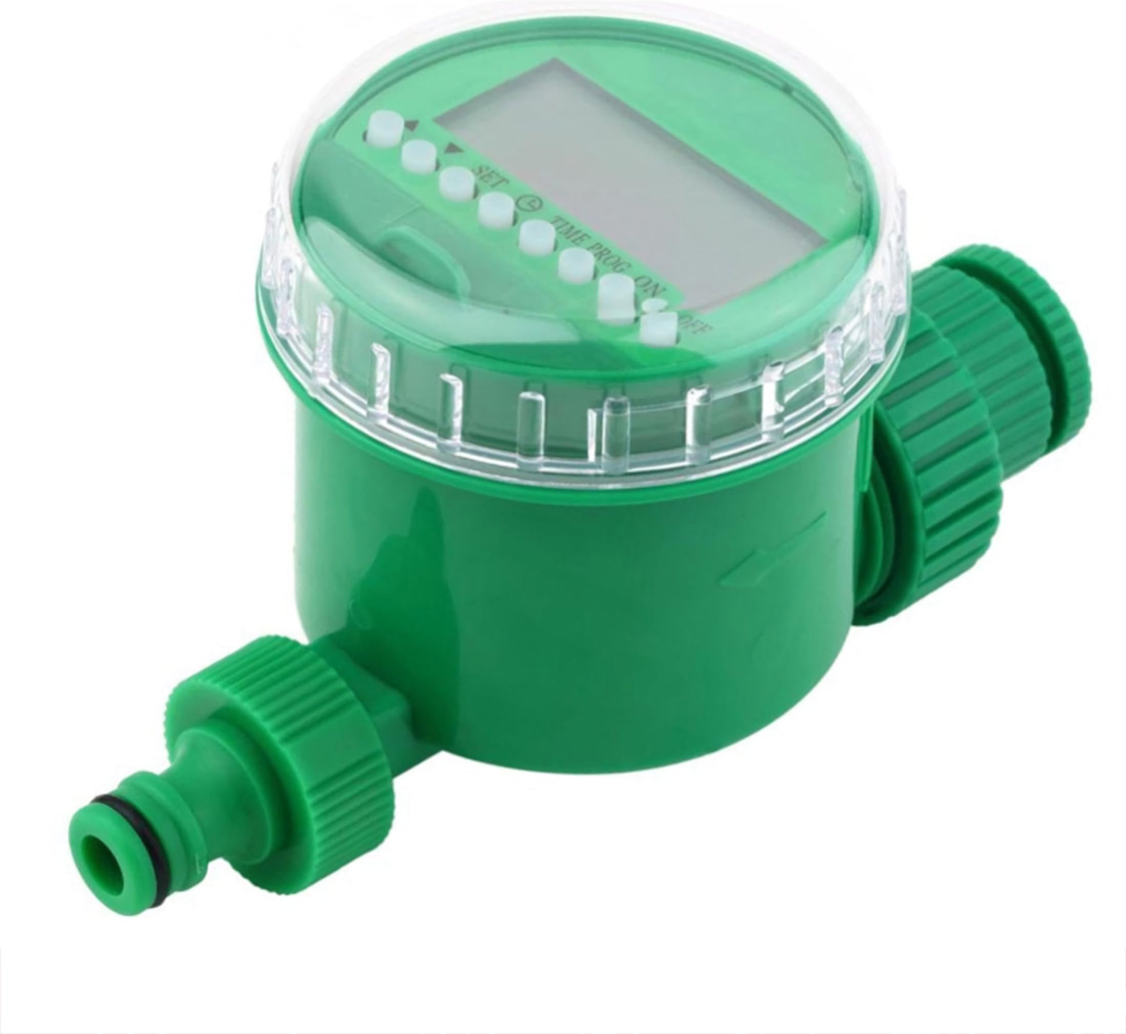 BNSPLY Automatic Water Timer 3/4" 19mm Thread Automatic Irrigation Timer with LCD Display 1m - 9h 59m Digital Watering Timer Automatic Irrigate for Garden Greenhouse Plant Grass