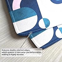 Vista 7 de Alfombrilla de mouse grande para videojuegos, base antideslizante, bordes cosidos, para laptop, computadora, oficina, tapete de escritorio, mouse