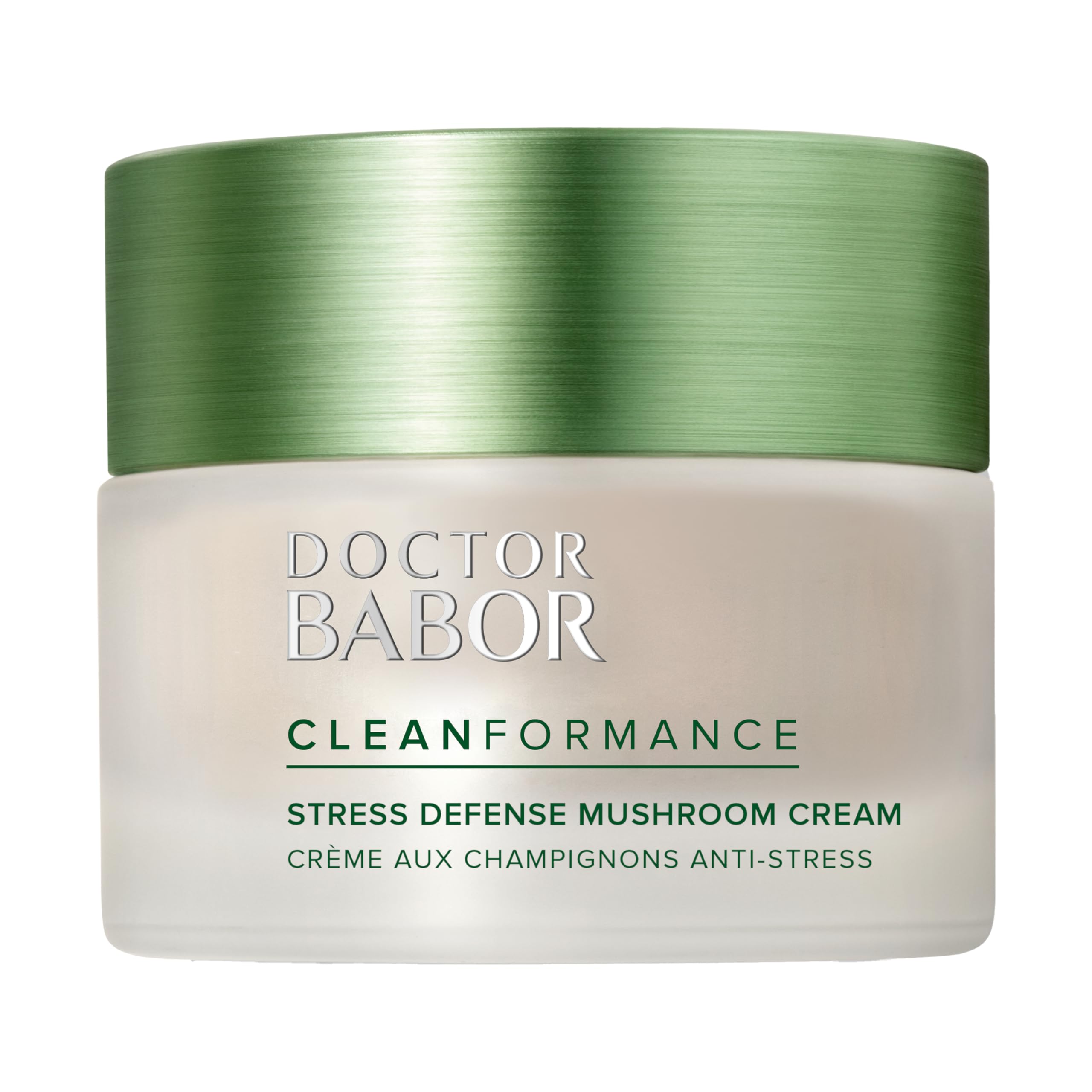 BABOR Microbiomic Stress Defense Mushroom Cream, Antioxidant and Microbiome Complex Protect, Moisturizer Balances and Revitalizes Skin, Improve Skin Barrier, Reduce Fine Lines & Wrinkles, 1.69 oz