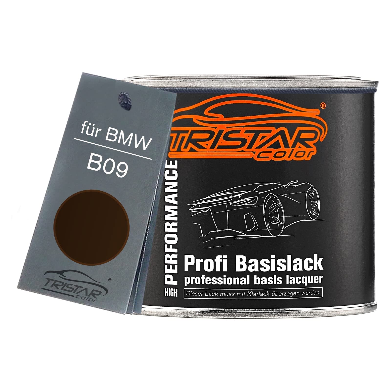 AVO Autolack Spray-Set BMW B09 Marakesch Braun Met. – Basis & Klarlack