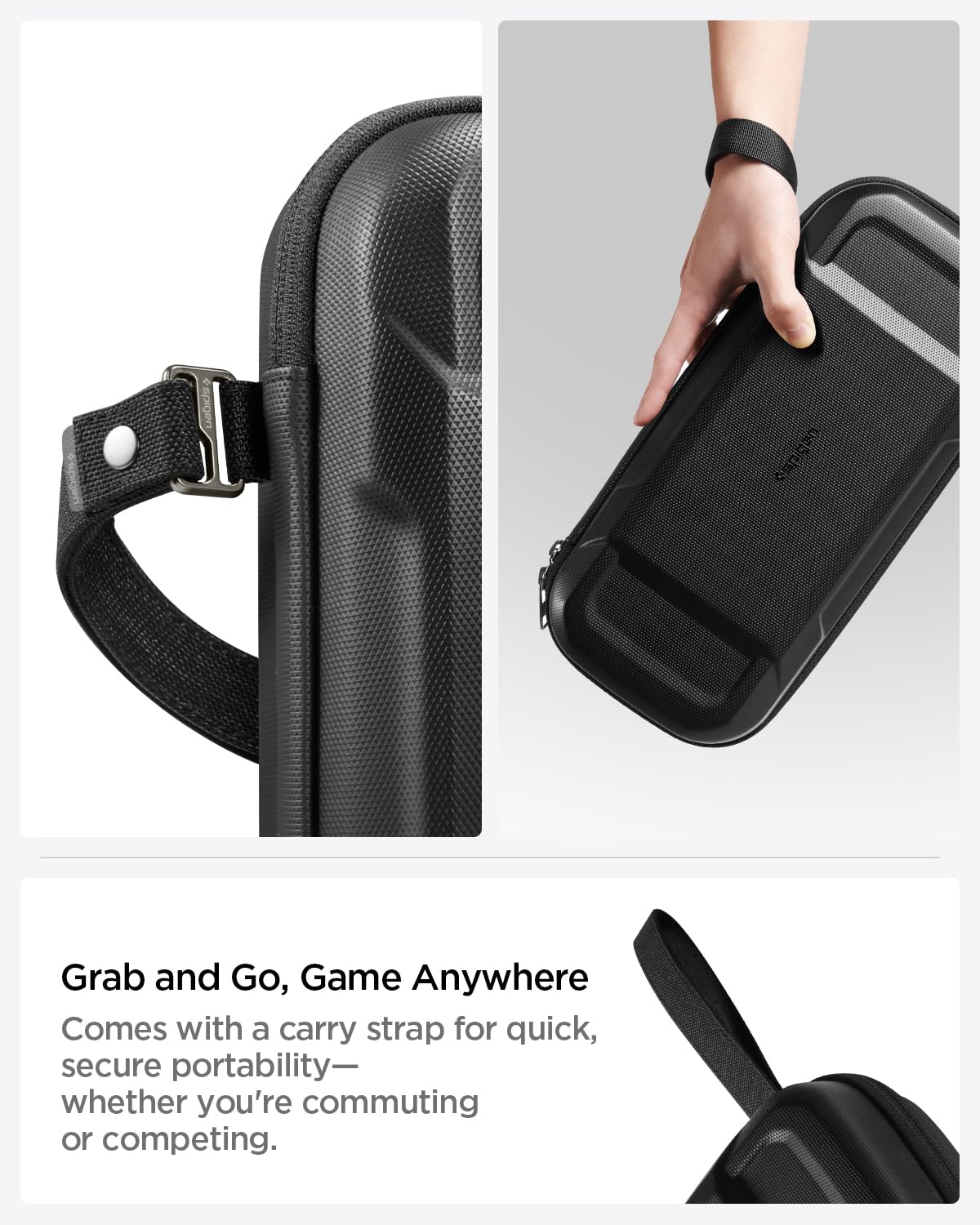 Spigen Custodia Rugged Armor Pro Compatibile con Nintendo Switch 2 2025 - Nero