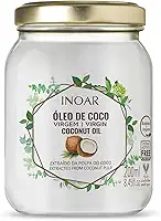 Inoar, Óleo de Coco Extra Virgem, Hidratação Profunda, Força e Nutrição para Todos os Tipos de Cabelos, Vegano e Botânico - 200ml