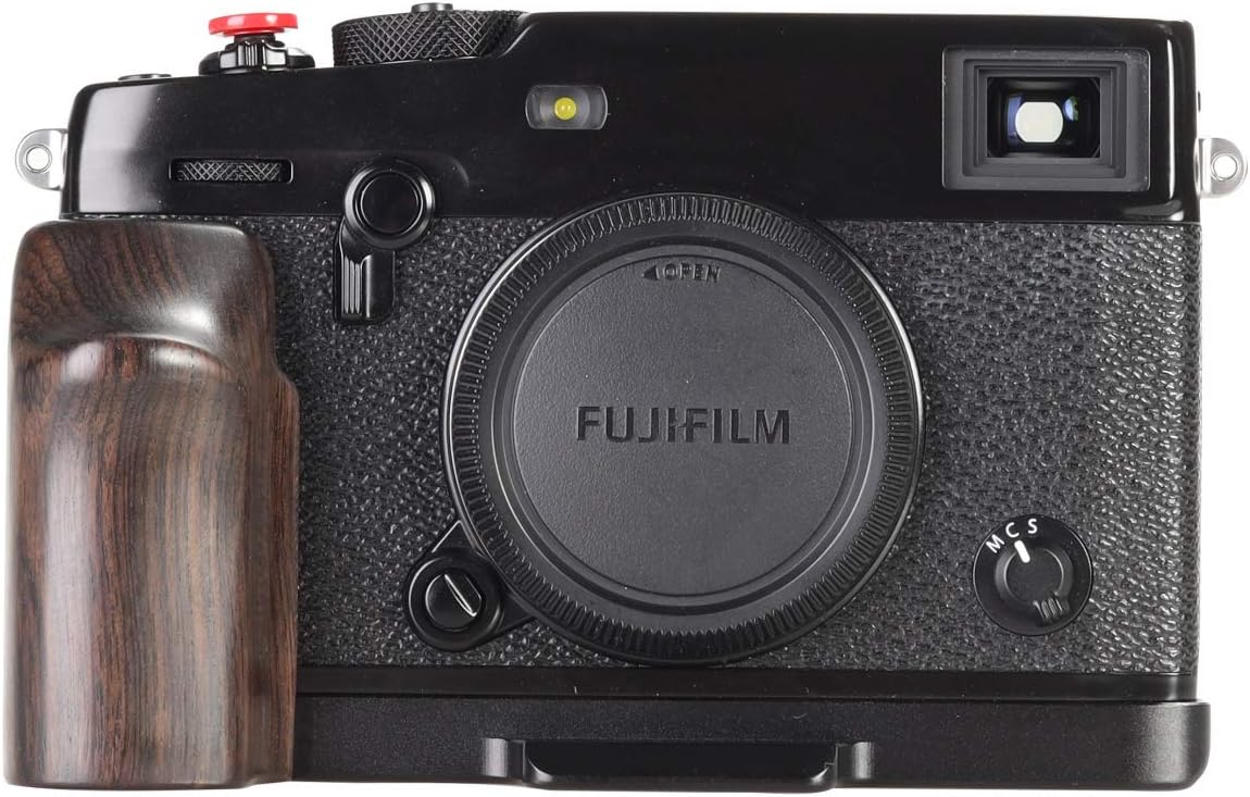 Hоttеѕt Sаlе WEPOTO XPRO3-B Hand Grip Quick Release Plate L Bracket QR Plate Compatible with Fujifilm X-PRO3 Camera -Aluminium Ebony
