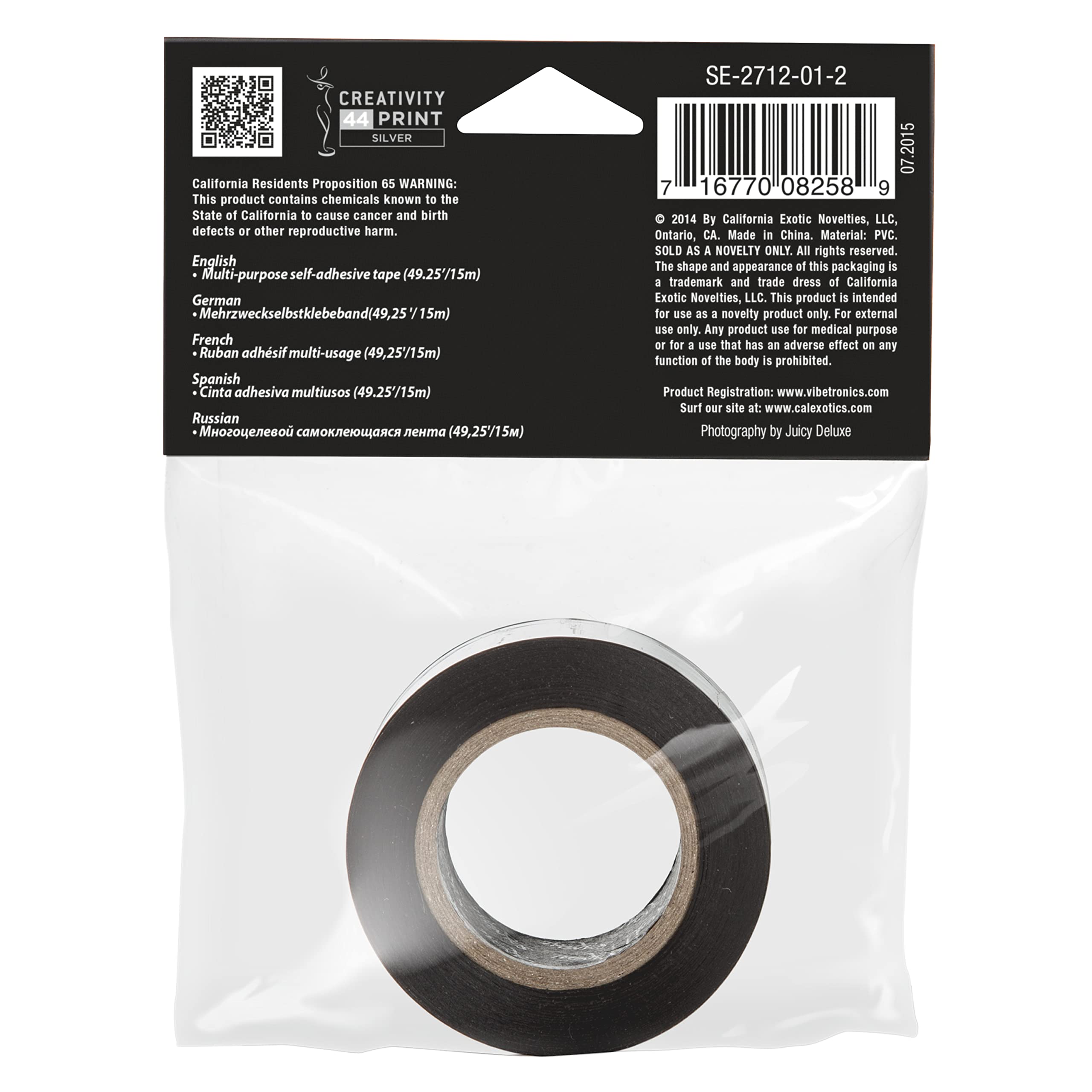 CalExotics SCANDAL LOVERS TAPE BLACK