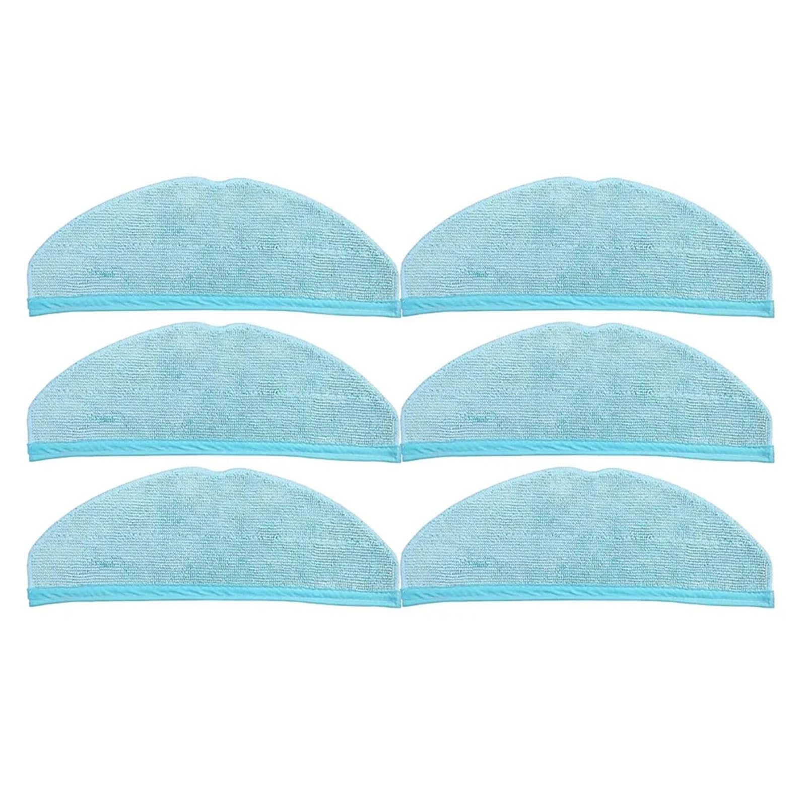 Paño De Fregona Compatible Con Cecotec Y Conga, Piezas For Aspiradoras Robóticas 8090 Y 9090.(6pcs)