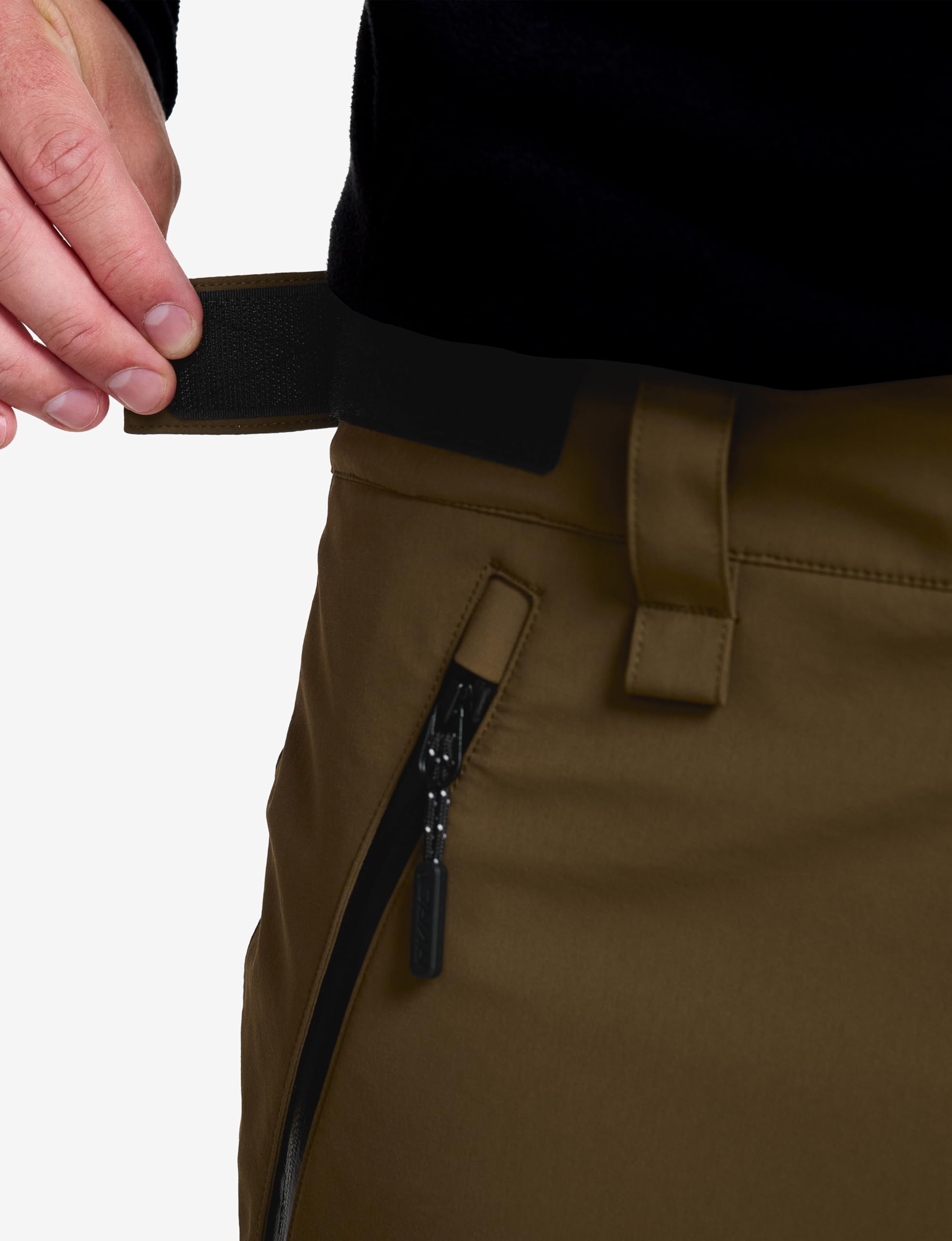 RevolutionRace Cyclone 3L Shell Pants für Herren, wasserdichte Hose mit Recco-Reflektoren zum Wandern