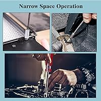 Vista 6 de Utoolmart Tuerca hexagonal con mango antideslizante, destornillador hexagonal (0.217 in)