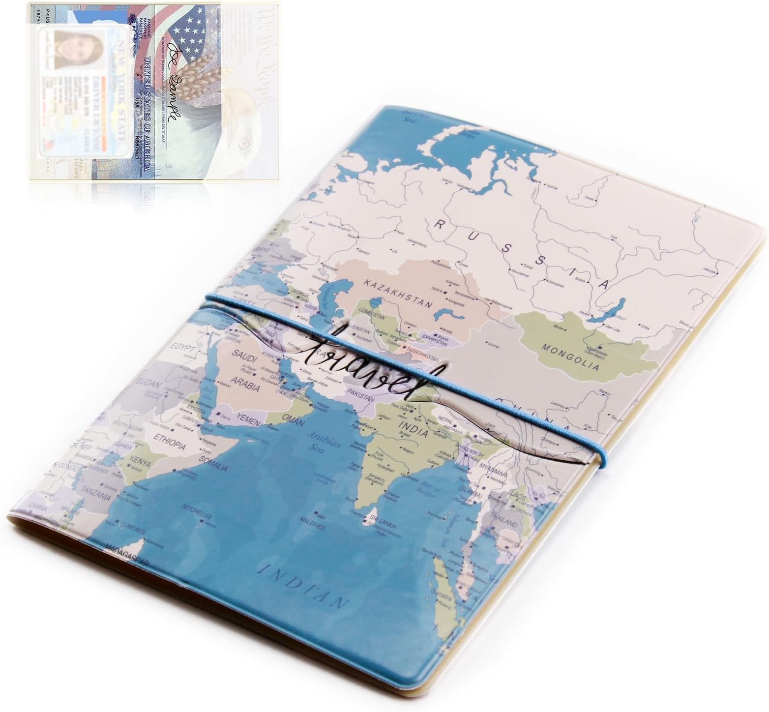 Nuova custodia protettiva per passaporto porta carte di credito da viaggio porta