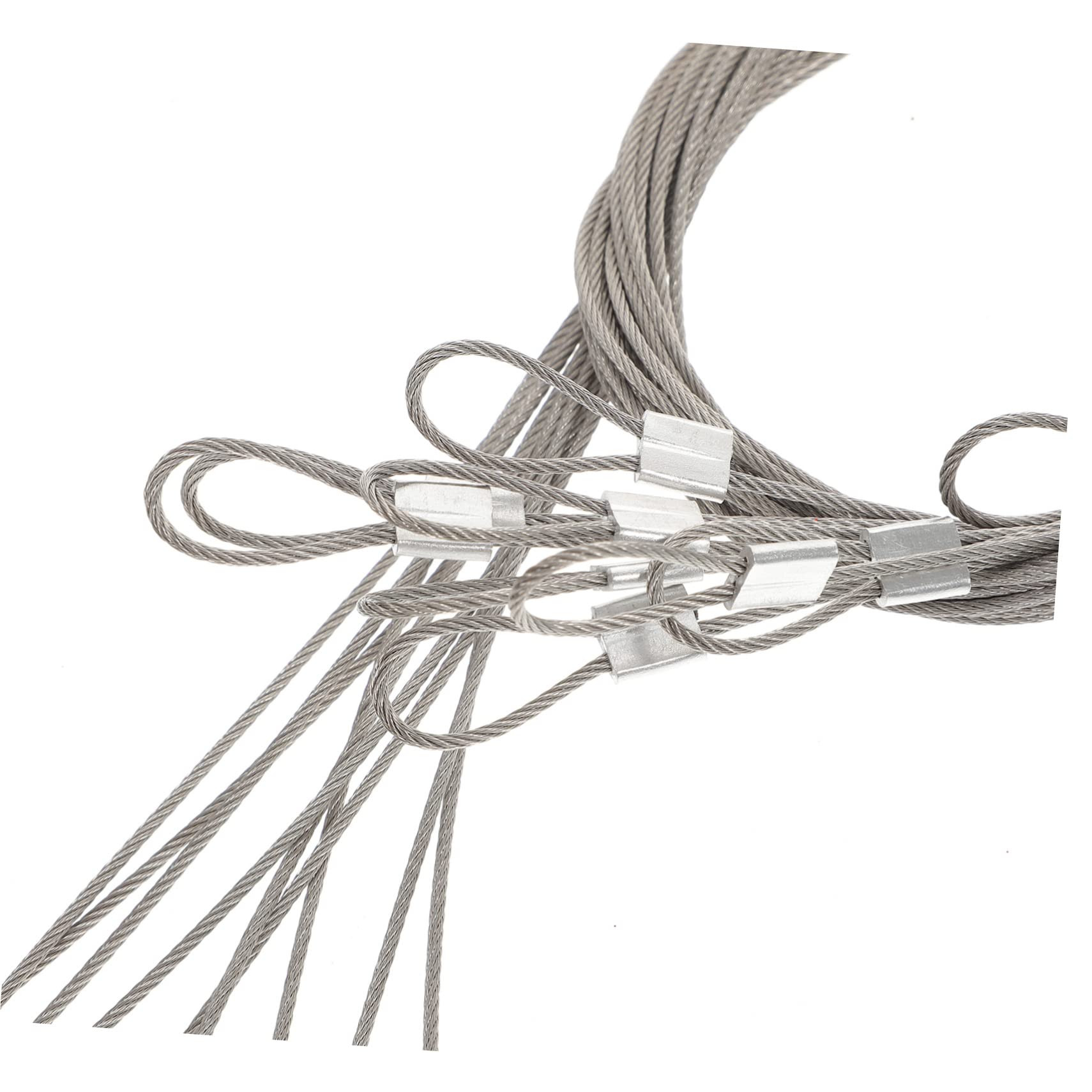 NUOBESTY Kit Per Appendere Specchi 5 Set Ganci Per Binari Per in Acciaio Inossidabile Facili Da Installare Capacità Di Carico Di 30 Kg 10 Pezzi*5