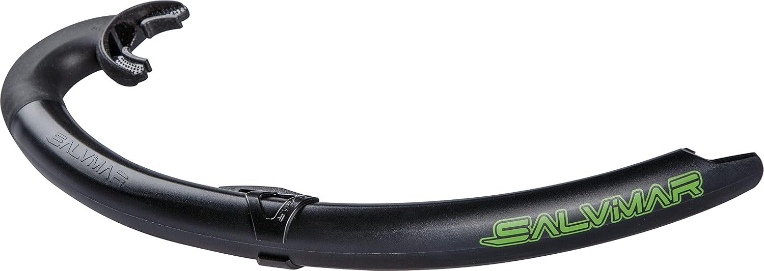 SALVIMAR Unisex_Adult ELLIPSIS Snorkel, Black - Image 3