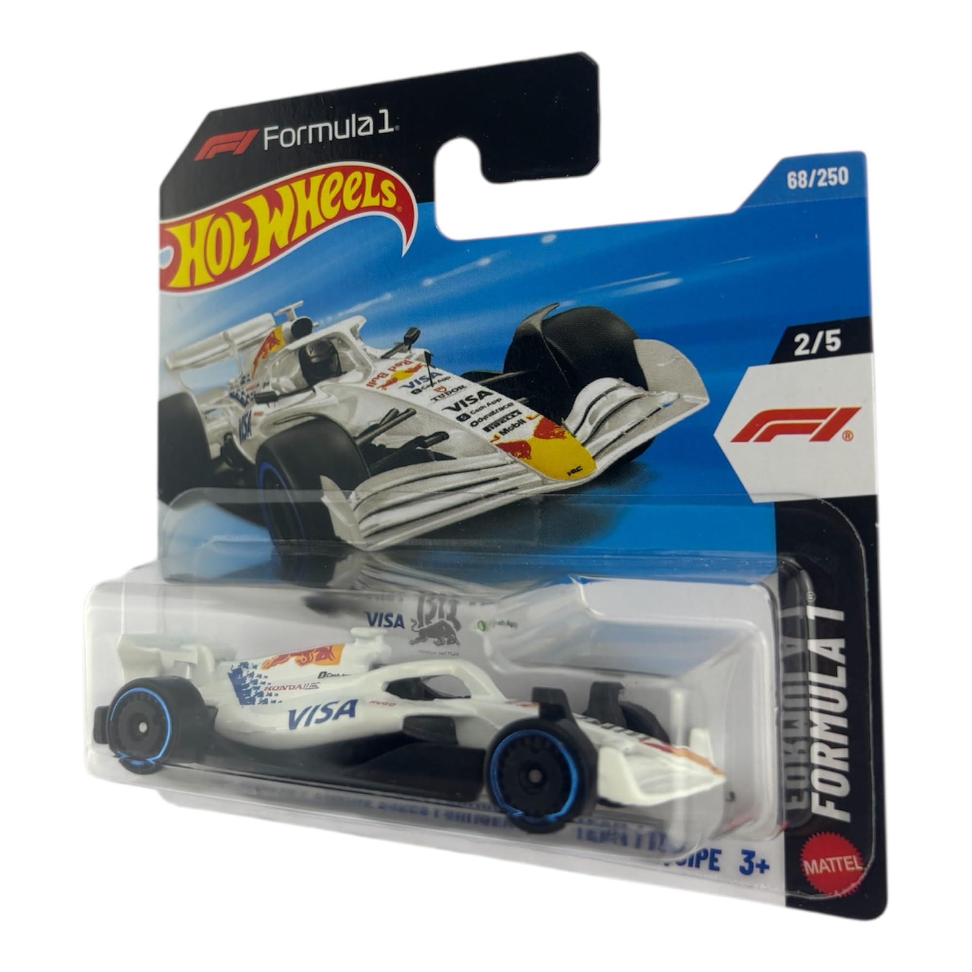Hot Wheels Racing Bulls Formula 1 Team - Formula 1 2/5 - JJJ35 - Short Card - F1 Auto da corsa - Mattel 2026 (68/250) - 1:64 - 2