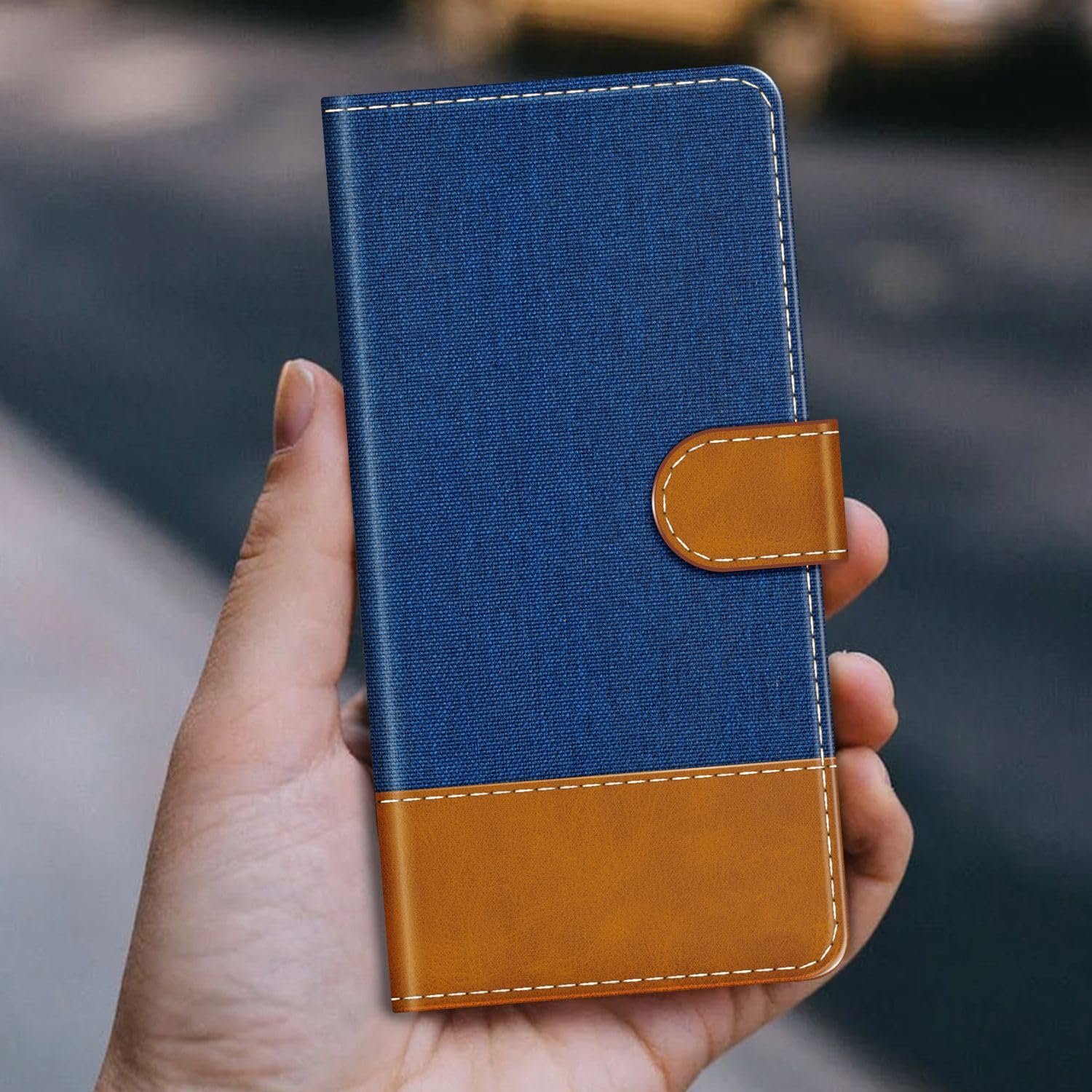 Amazon.com: UOGNADGD Leather Flip Wallet Case Compatible with TCL