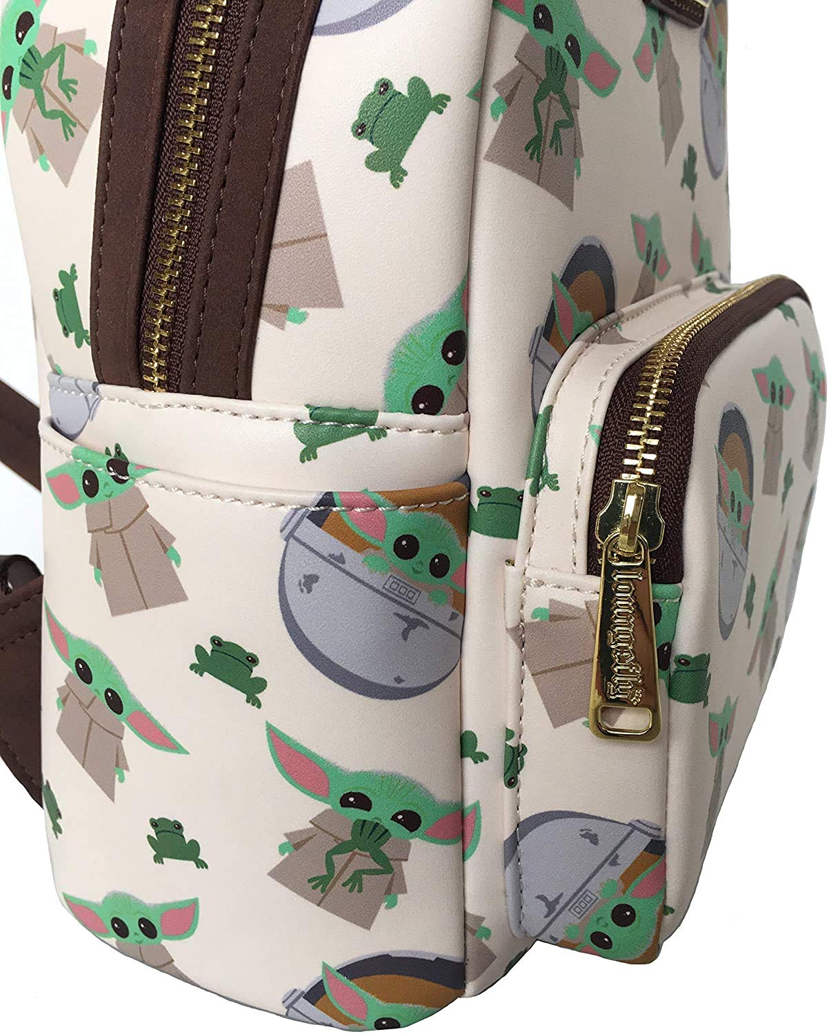 Loungefly Star Wars Baby Yoda The Mandalorian All Over Print Mini