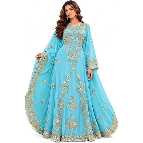 Kaftans for Women New Moroccan Dubai Kaftans Farasha Abaya Dress Very Fancy Long Gown Caftan