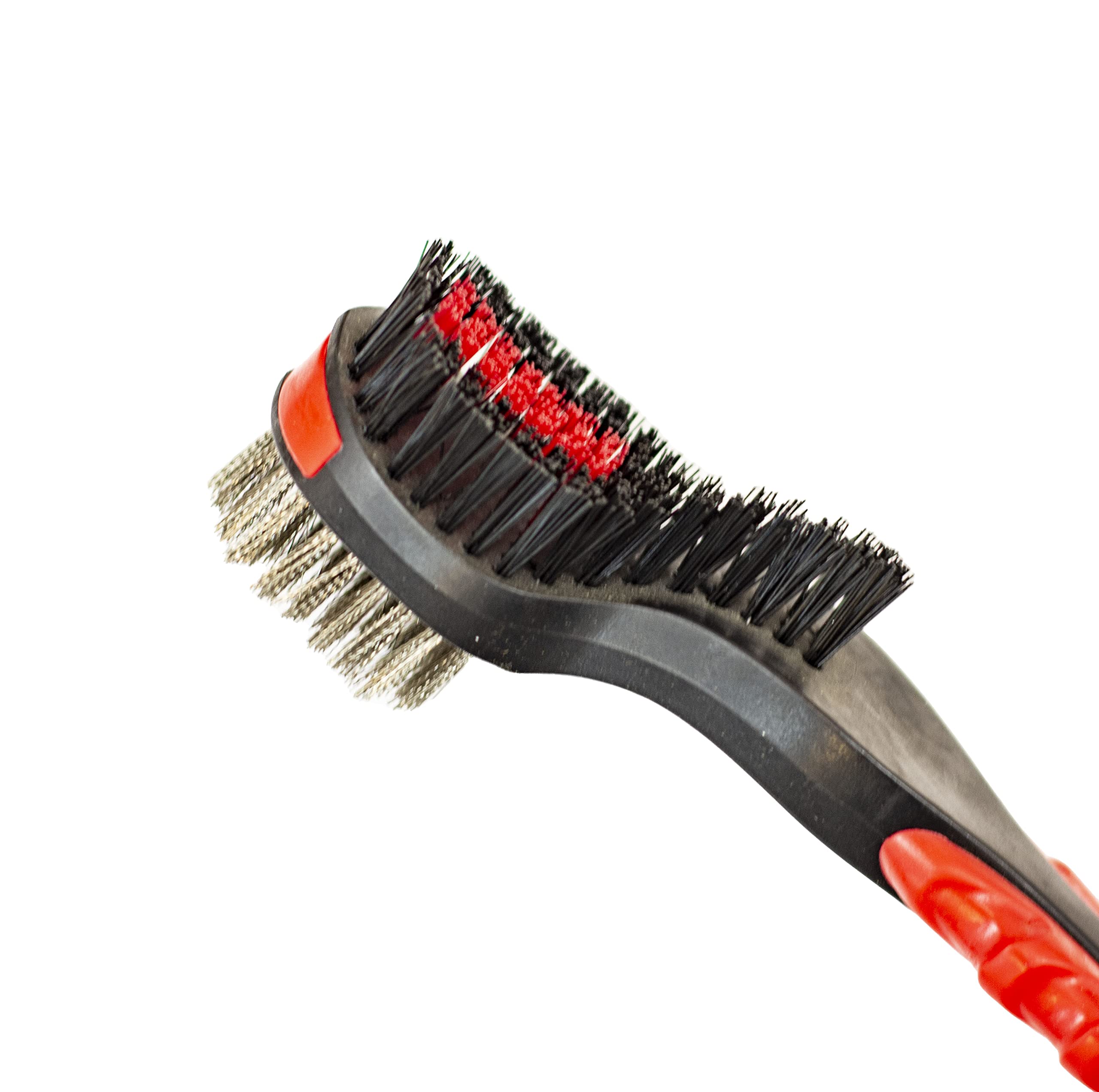 On Course Dual Brush (Golf Club Cleaner) w/Groove Sharpener