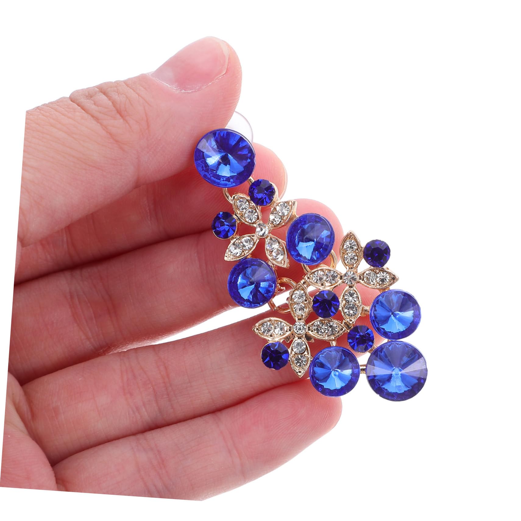 Conjunto de Joyas de Novia 1 Set de Aleación Rhinestone Azul