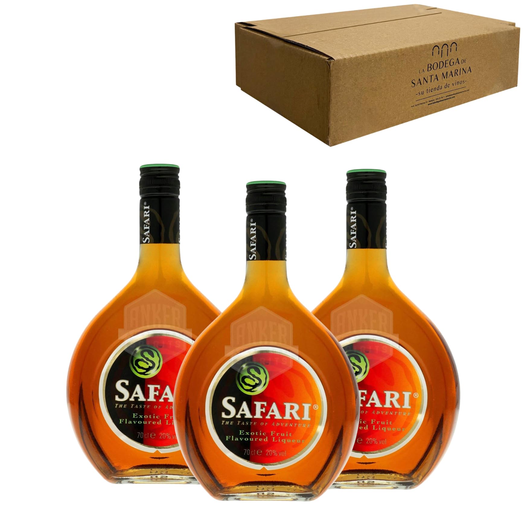 Licor Safari - Celebra los momentos especiales con el licor perfecto Pack 3-70cl