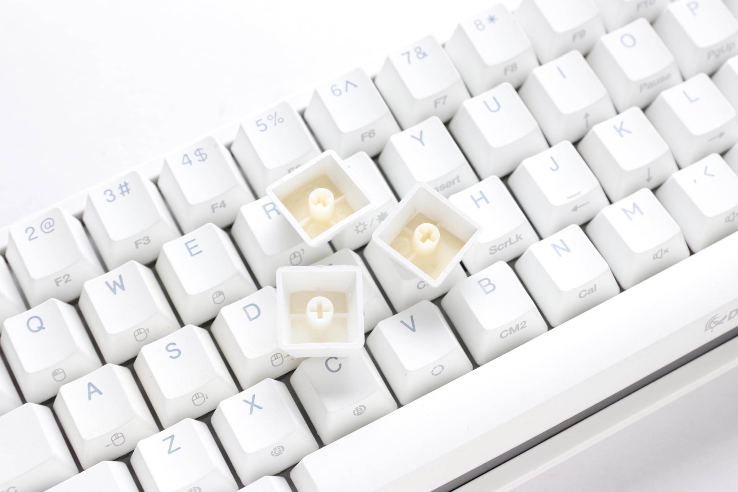 Ducky One 2 Pro Mini ホワイト パープル Amazon.com: Ducky One 2 Mini Pro Pure White RGB LED 60