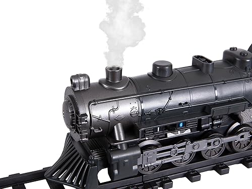 Miniatura 12 de Lionel Pennsylvania Flyer Battery O Gauge - Juego de tren de juguete con control remoto, locomotora, vagones de tren y pista con sonidos auténticos
