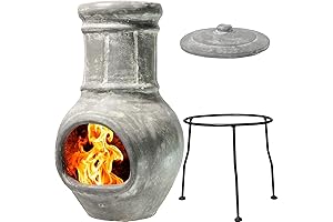 Small Chimineas: Outdoor Fireplace for Cozy Ambiance