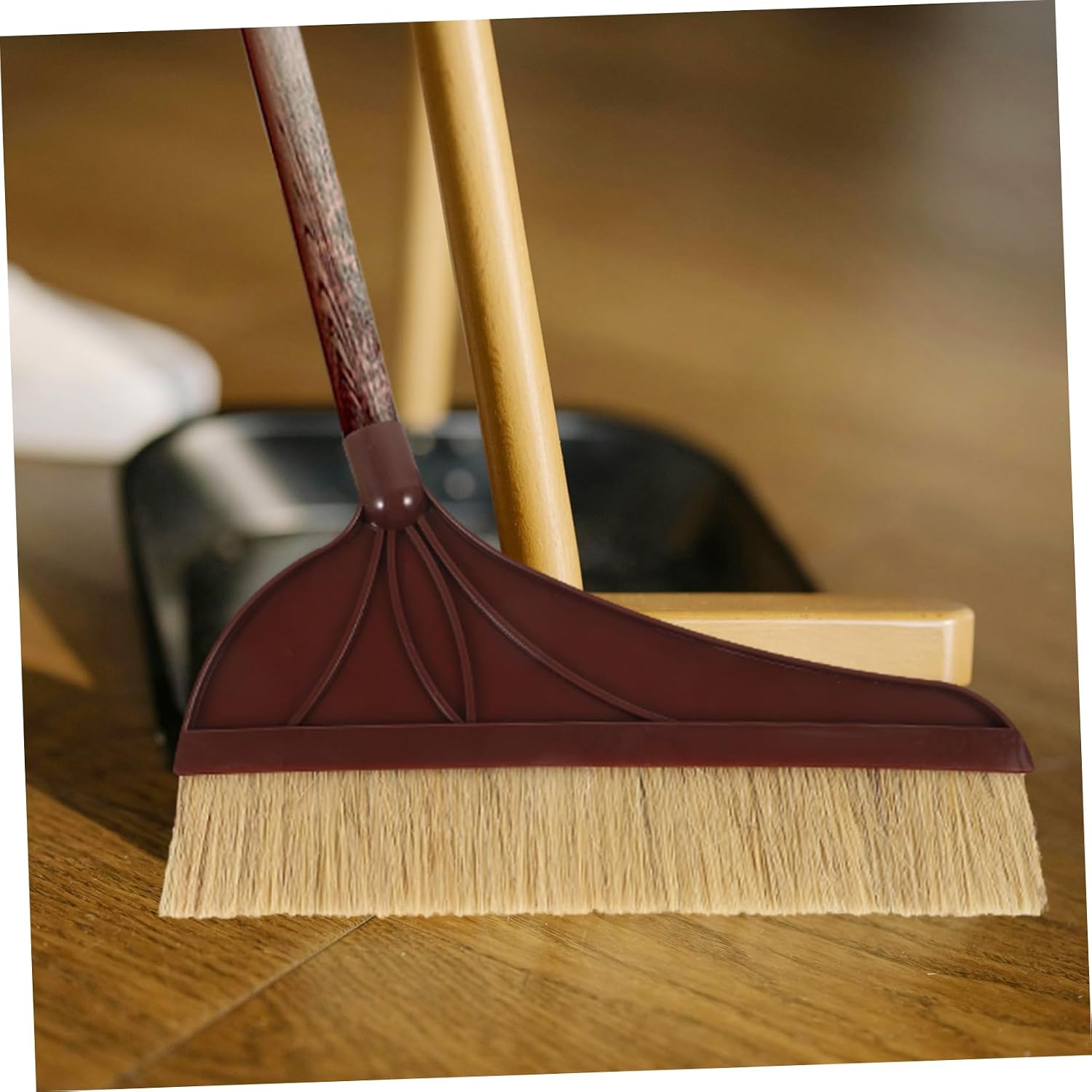 Broom Brush Head Replacement Ergonomic Sweeping Broom Part for Efficient Floor Cleaning Home Kitchen and Office Spaces