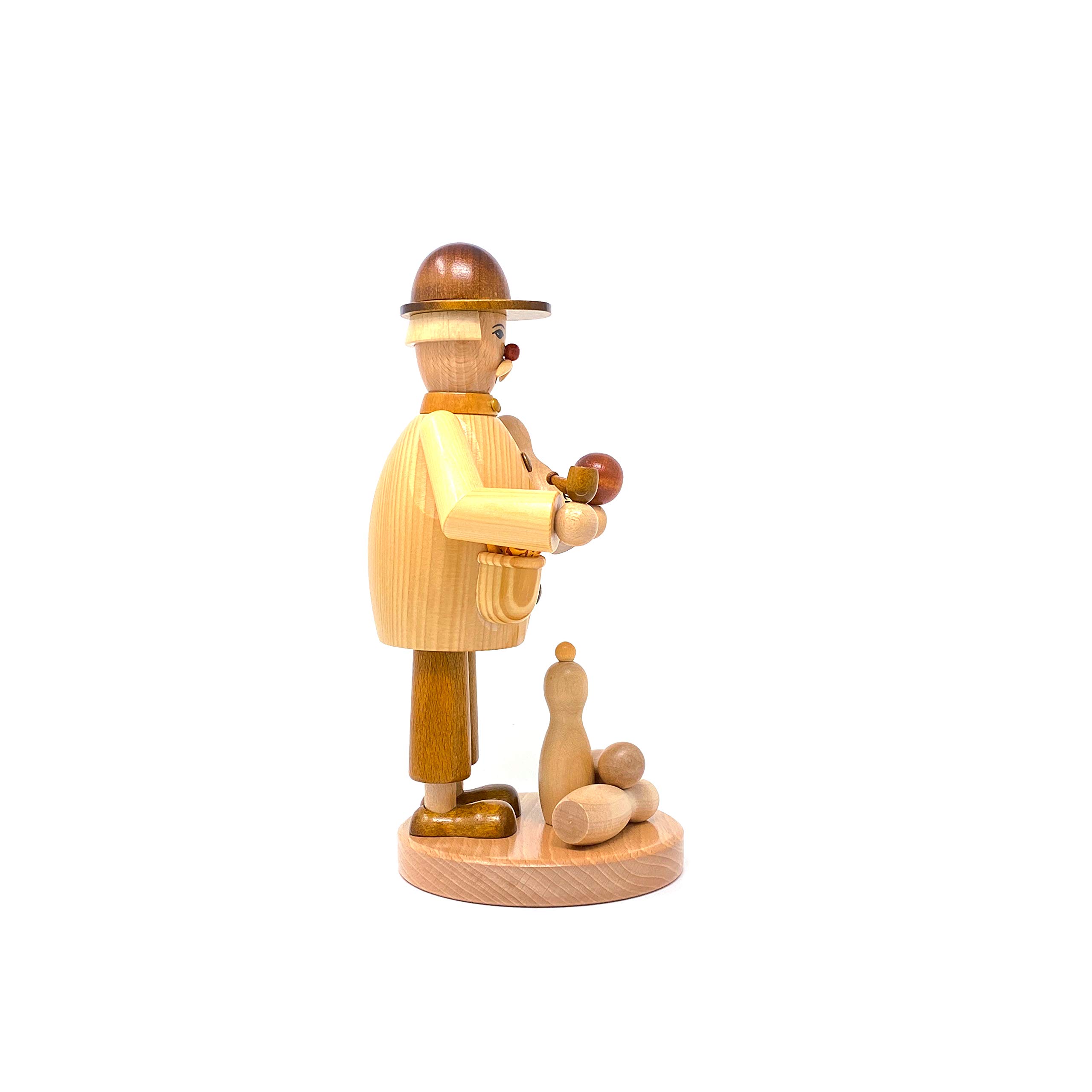 Woodturning Friedbert Uhlig Incense Smoker No. 050 Cones 25 cm High - Image 4