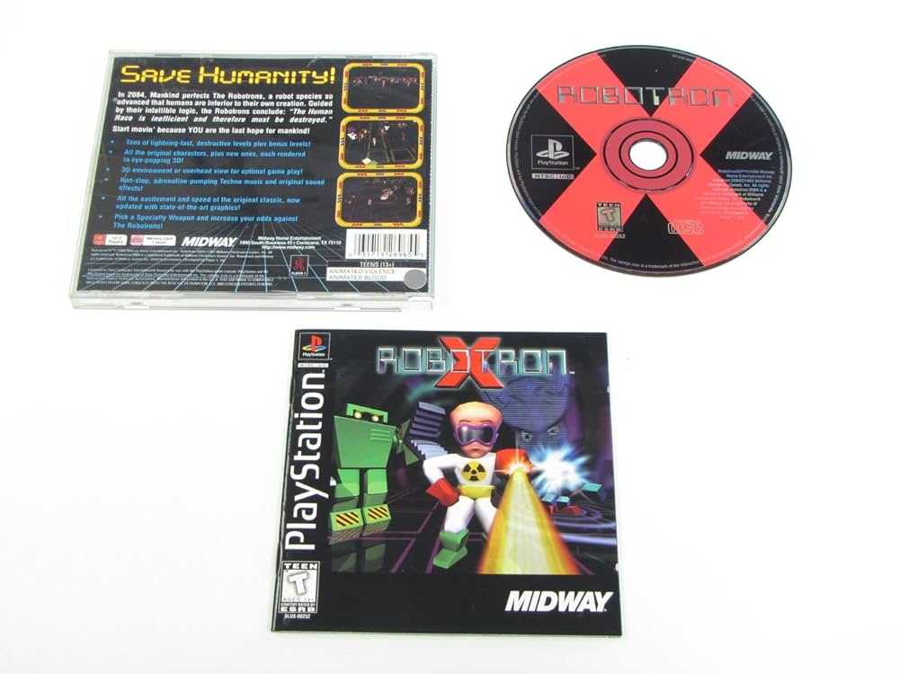 プレイステーション　ロボトロンX PlayStation プレステ ソフト ロボトロンX playstation PS