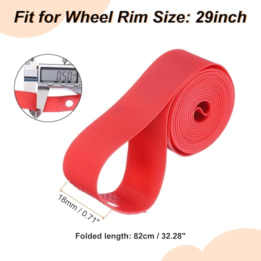 4 piezas cinta protectora de llanta para bicicleta 29" x 18mm miniatura 2