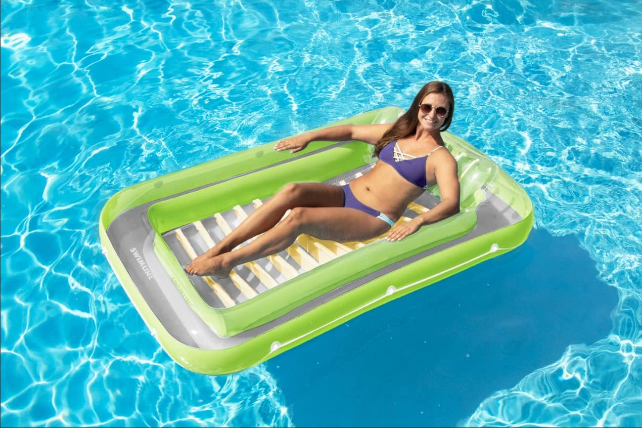 Buy SWIMLINE Original Suntan Tub Inflatable Floating Lounger Collection