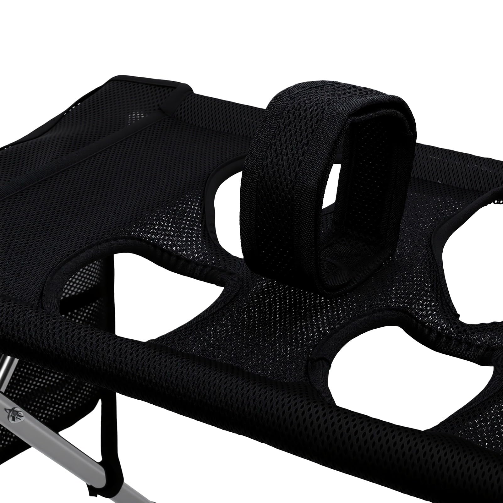 Haustier Badehängematte für Hunde, Verstellbare Rückhaltung (Black)
