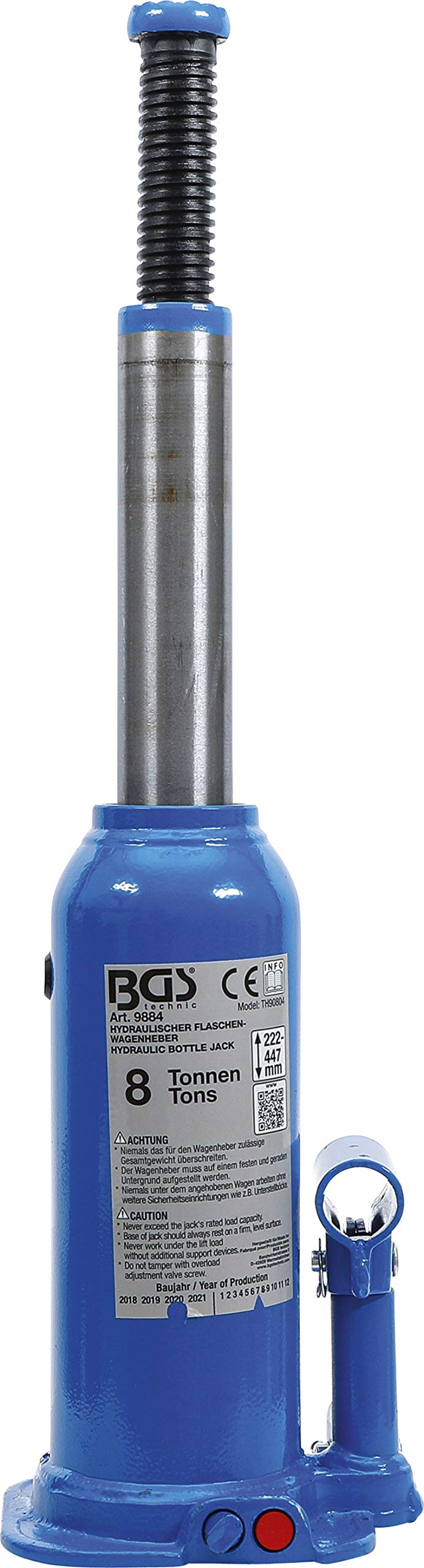 BGS 9884 | Cric à vérin hydraulique | 8 t