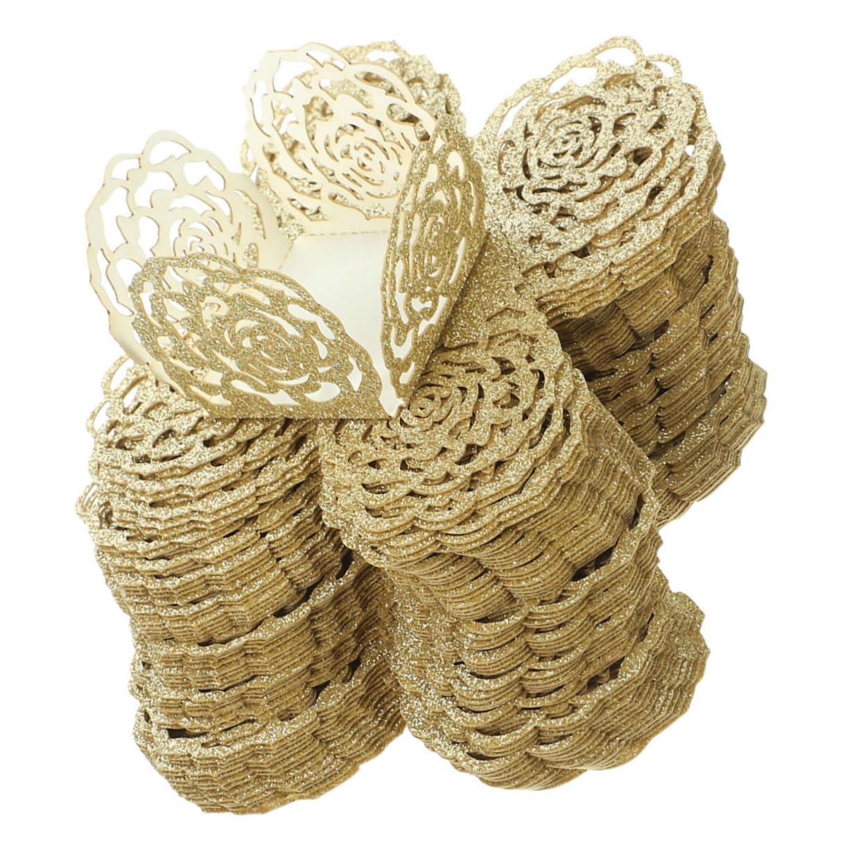 Emballage papier chocolat truffes pour décoration table de mariage chic 100 pcs