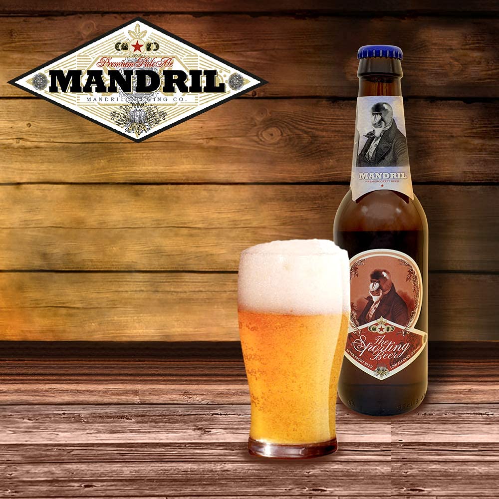 Cerveza Artesana Mandril Sporting Beer - 12x33cl