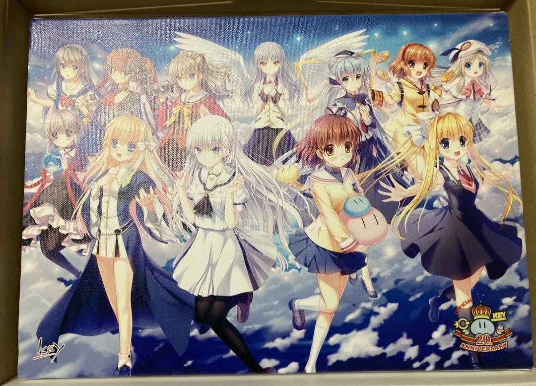 Amazon.co.jp: Key作ヒロインキャンバスアート Key 20th