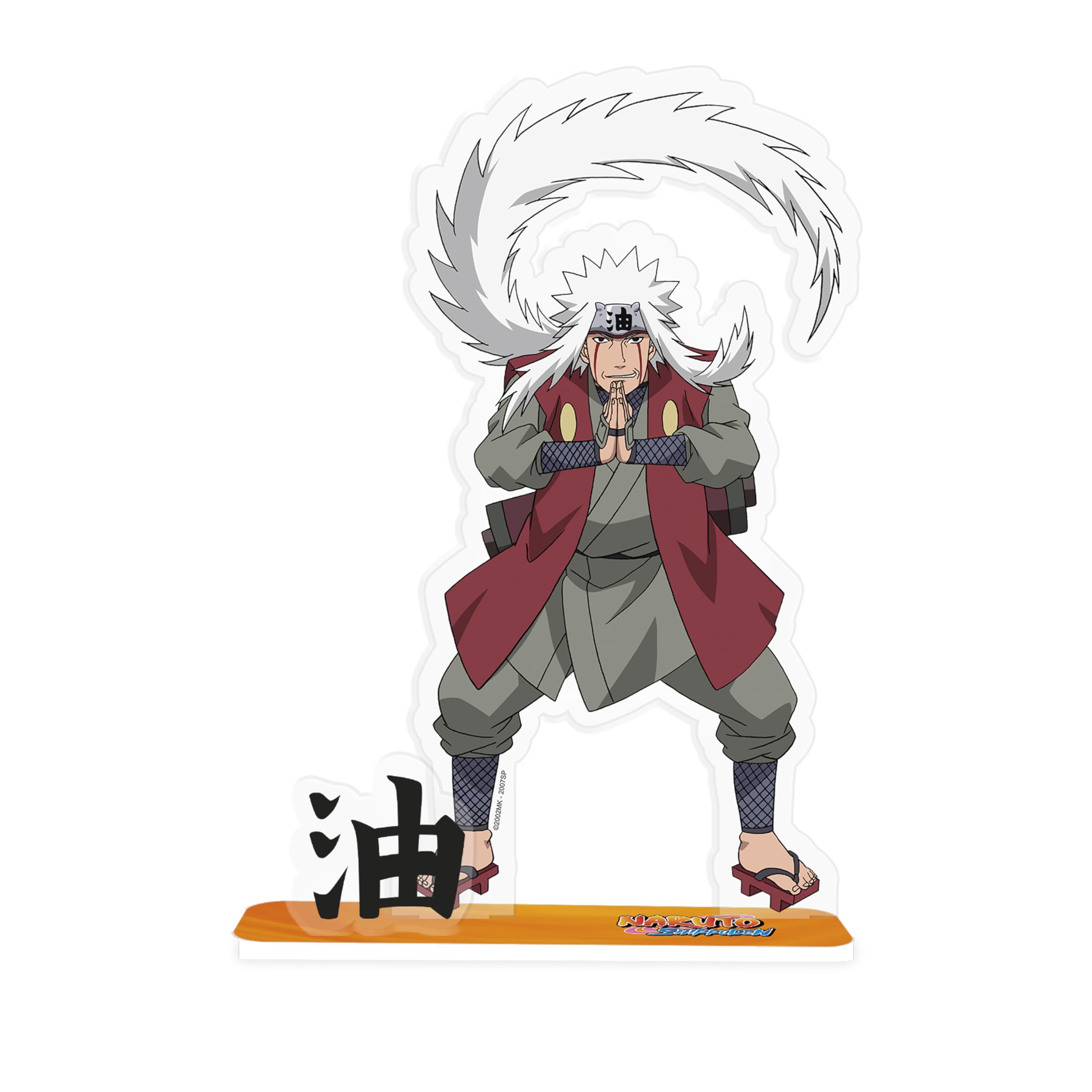 ABYSTYLE Naruto Shippuden Jiraiya 4" Acryl® Acrylic Stand Model Figure Anime Manga Desktop Accessories Merch Gift