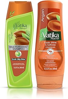 Argan Shampoo & Conditioner Duo – Deeply Nourishing Haircare, Repairs Damaged Hair, Hydrates & Tames Frizz, Brings silky shine to you hair, Suitable for All Hair Types