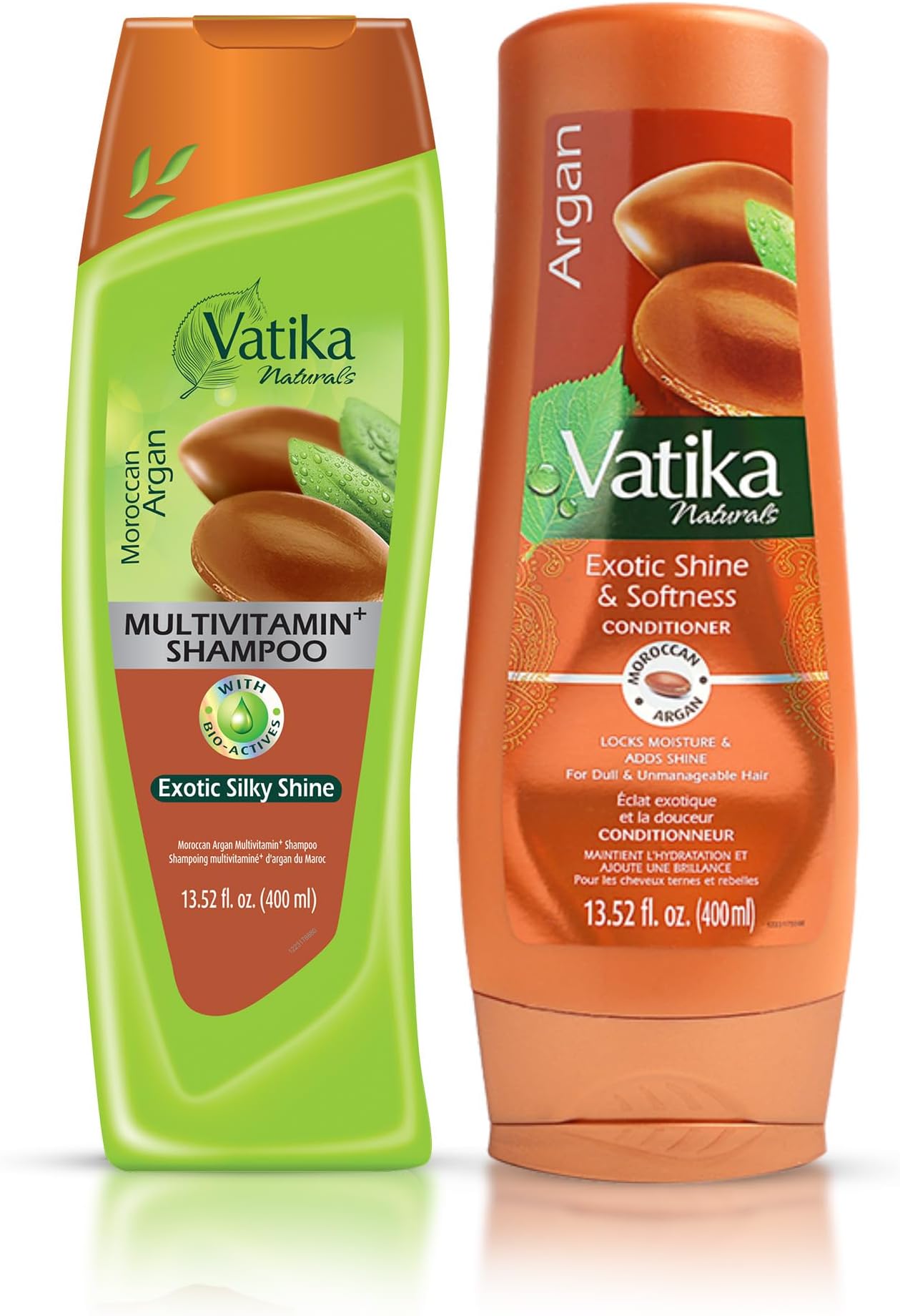 Argan Shampoo & Conditioner Duo – Deeply Nourishing Haircare, Repairs Damaged Hair, Hydrates & Tames Frizz, Brings silky shine to you hair, Suitable for All Hair Types