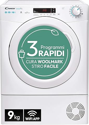 Candy Smart Pro máquina de secar roupa 9 kg