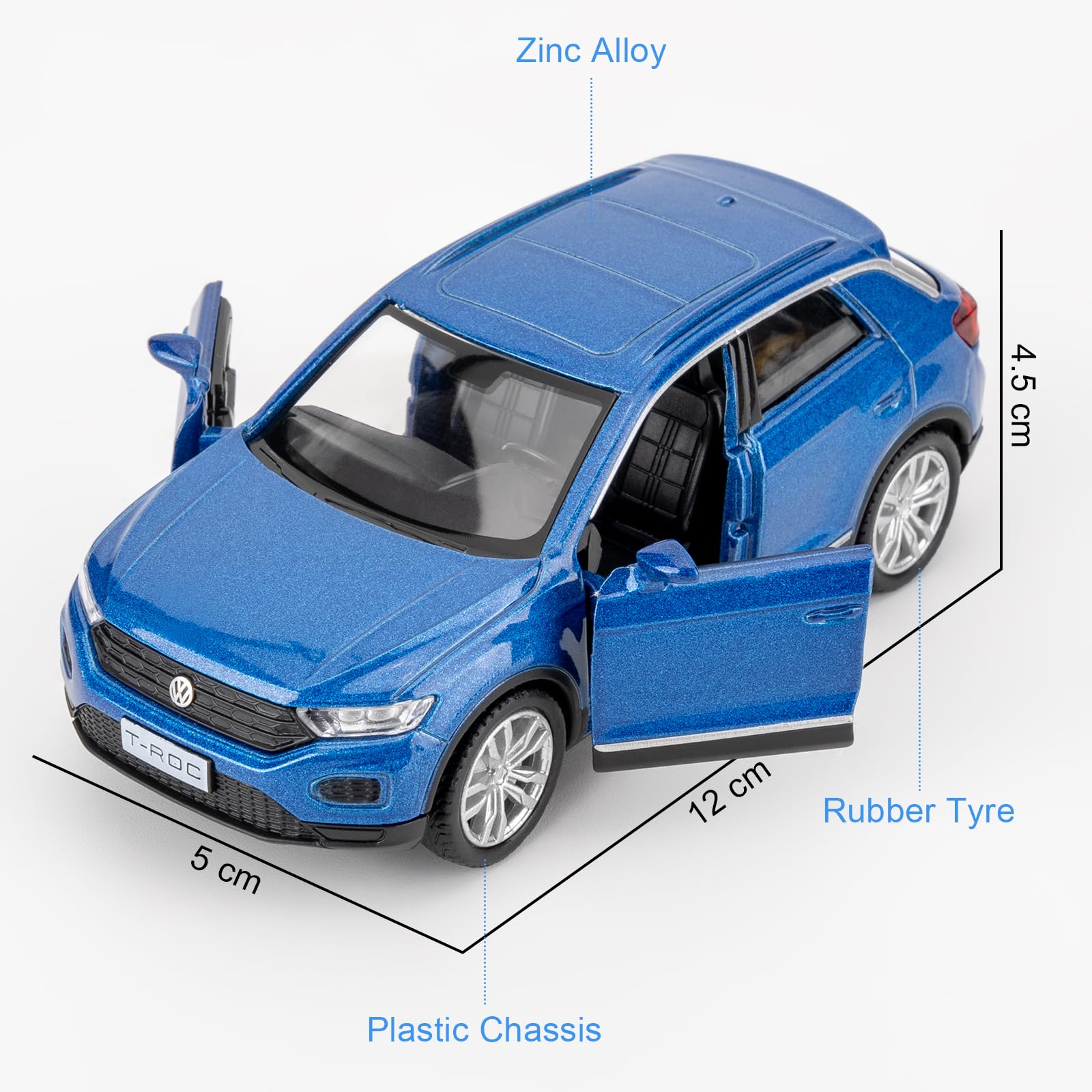 RMZ City Volkswagen T-Roc SUV Car Model - Image 2