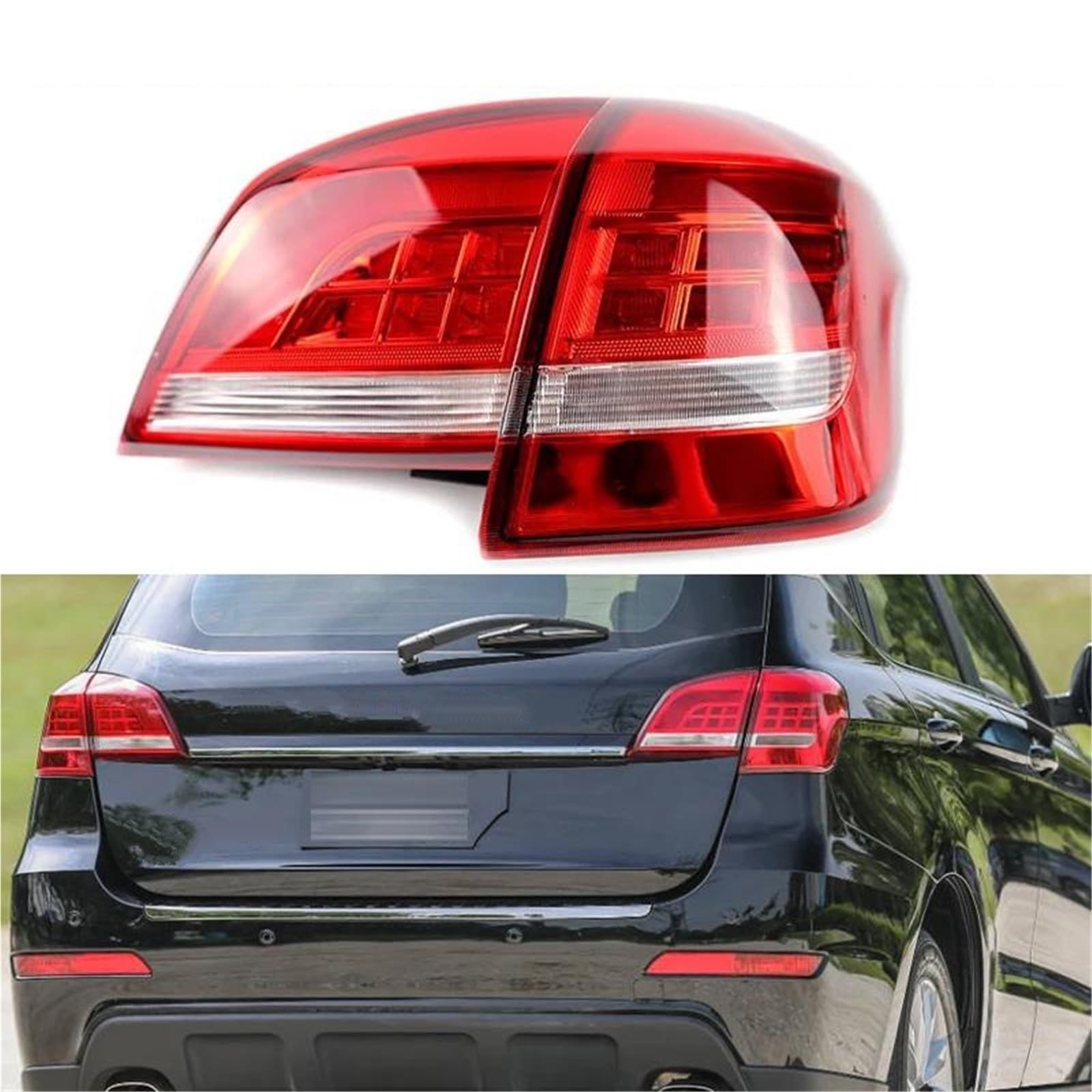 Tylne światło samochodowe Dla Haval H2 2012-2017 Zespół Tylnych Świateł Samochodu Tylne Światło Hamowania Lampa Kierunkowskazów HIOPILKIKG(Outer Left)